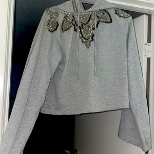 Love Sam Beaded Hoodie